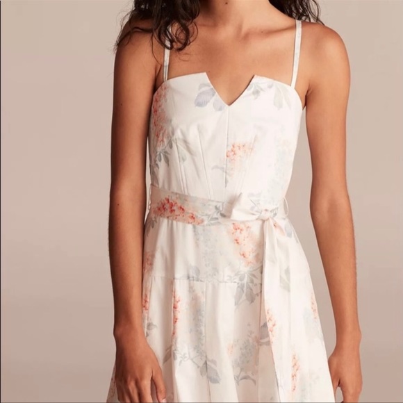 Rebecca Taylor Hydrangea Bow Dress - Picture 2 of 11